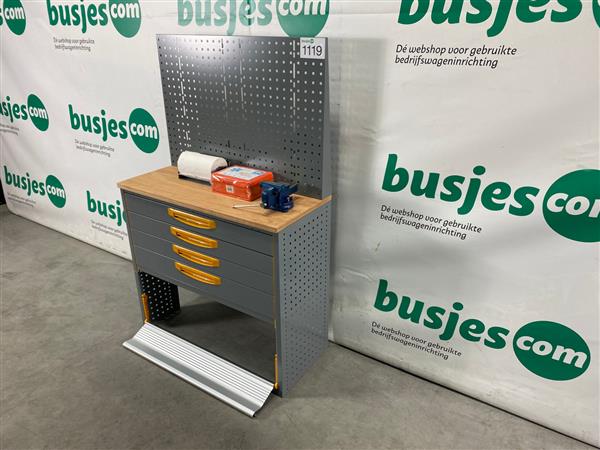Grote foto storevan nieuw demo bedrijfswageninrichting nr 1119 auto onderdelen overige auto onderdelen
