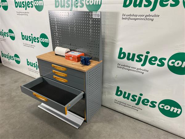 Grote foto storevan nieuw demo bedrijfswageninrichting nr 1119 auto onderdelen overige auto onderdelen
