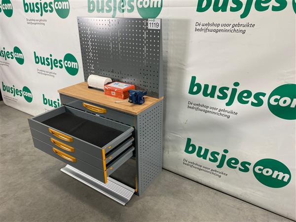 Grote foto storevan nieuw demo bedrijfswageninrichting nr 1119 auto onderdelen overige auto onderdelen