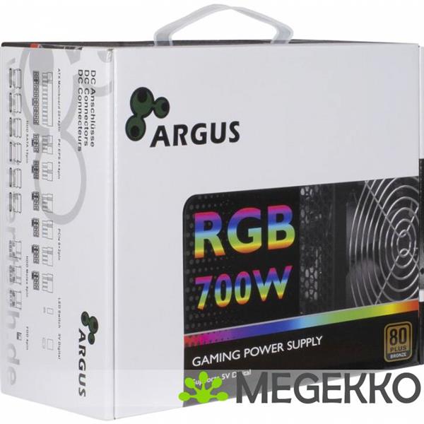 Grote foto inter tech argus rgb 700w ii power supply unit computers en software overige