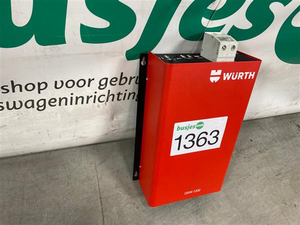 Grote foto gebruikte wurth omvormer dsw 1200w nr 1363 auto onderdelen overige auto onderdelen