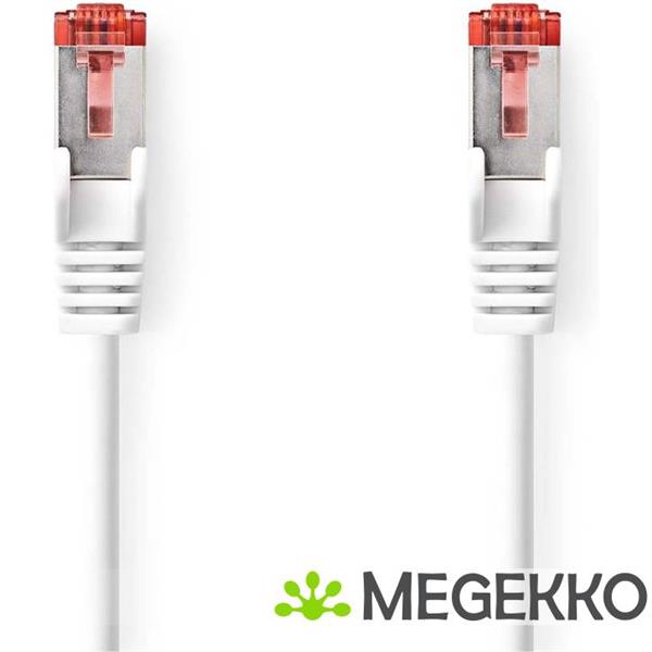 Grote foto cat6a kabel s ftp rj45 male rj45 male 10.00 m rond lszh wit doos computers en software netwerkkaarten routers en switches