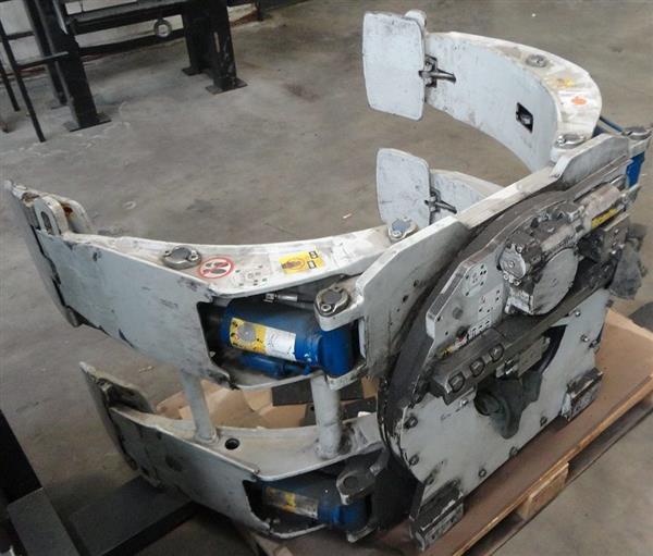 Grote foto cascade papierrollenklem splitarm agrarisch heftrucks