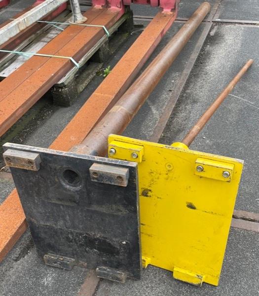 Grote foto tapijtdoorn extra dun agrarisch heftrucks