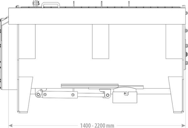 Grote foto betonmixer 1.40 2.20m agrarisch mechanisatie