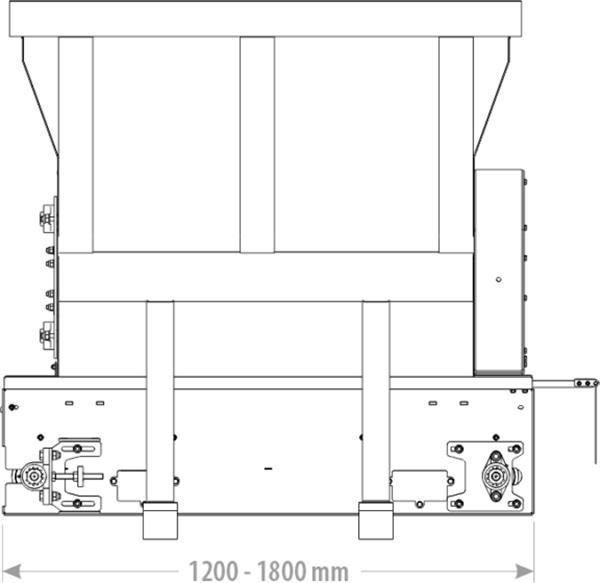 Grote foto instrooimachine 1.20 2.20m agrarisch mechanisatie