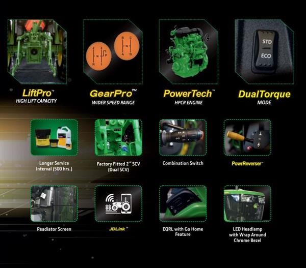 Grote foto 5405 powertech 4wd 63pk agrarisch tractoren