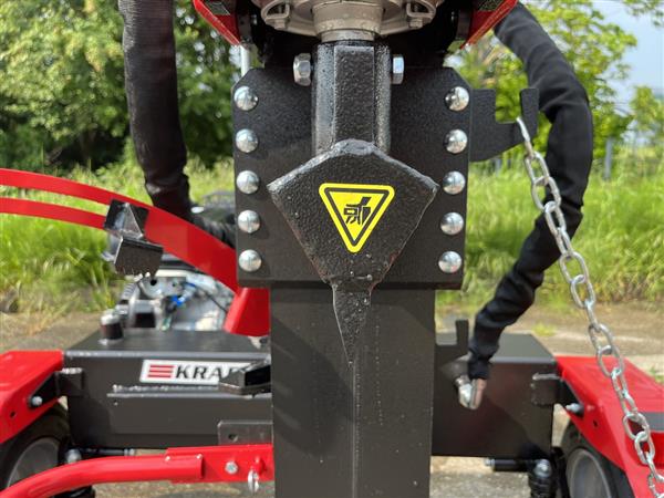 Grote foto kraffter 35t houtklover kohler 277cc verticaal agrarisch mechanisatie