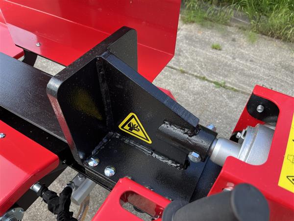 Grote foto kraffter 22ton houtklover elektrisch 400v horizontaal agrarisch mechanisatie