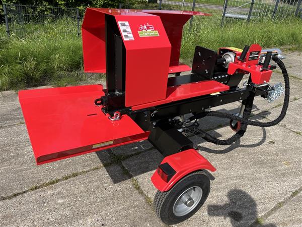 Grote foto kraffter 22ton houtklover elektrisch 400v horizontaal agrarisch mechanisatie
