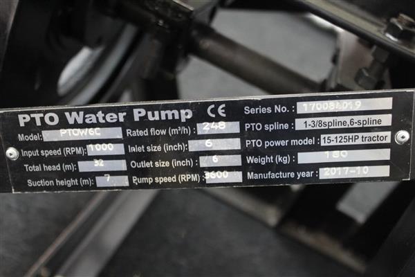 Grote foto jdp aftakas waterpomp 6c agrarisch mechanisatie