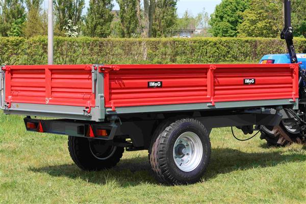 Grote foto imeg kipper 4 ton 3 zijdig kippend export agrarisch mechanisatie
