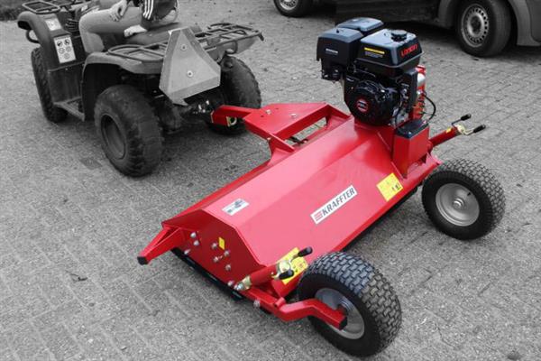 Grote foto kraffter atv quad klepelmaaier 120 met 15 pk benzine motor agrarisch mechanisatie