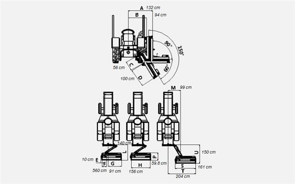 Grote foto kraffter verstekmaaier 145 165 agrarisch mechanisatie