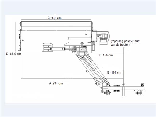 Grote foto kraffter verstekmaaier zwaar 140 220 agrarisch mechanisatie