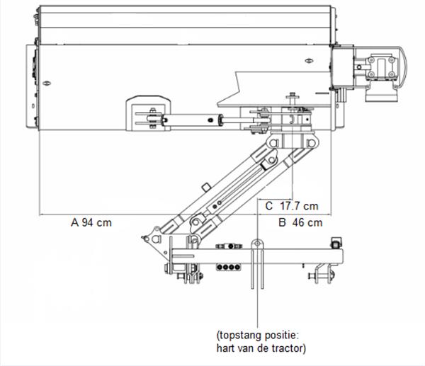 Grote foto kraffter verstekmaaier zwaar 140 220 agrarisch mechanisatie