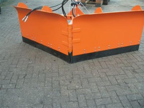 Grote foto hs sneeuwschuif knik 1.52 2.22 hydraulisch verstelbaar agrarisch mechanisatie