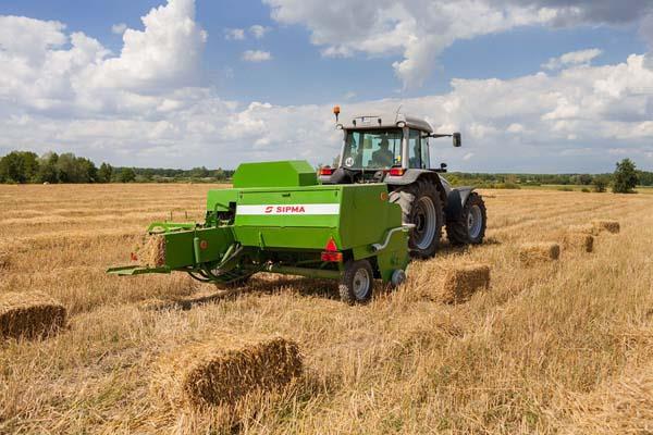 Grote foto sipma pk4010 vierkante balenpers agrarisch mechanisatie