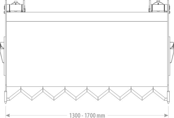 Grote foto balenknipper met bak 1.30 1.70 m agrarisch mechanisatie