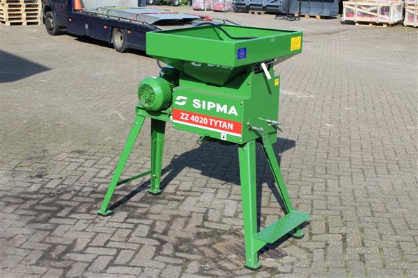 Grote foto sipma zz4020 graanpletter agrarisch mechanisatie