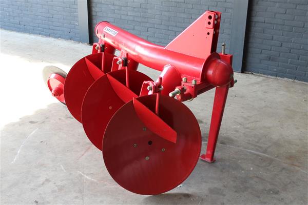 Grote foto kraffter schijvenploeg 3 schijf agrarisch mechanisatie