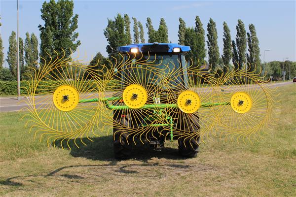 Grote foto kraffter acrobaathark tuin en terras grasmaaiers