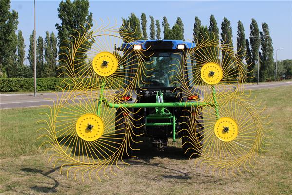 Grote foto kraffter acrobaathark tuin en terras grasmaaiers