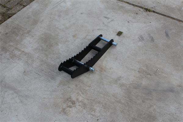 Grote foto kraffter graafkraan duim agrarisch mechanisatie