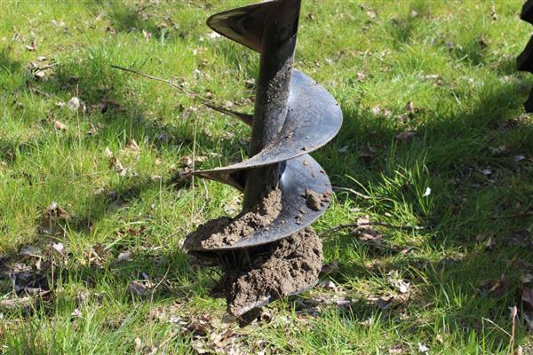 Grote foto kraffter grondboor 21cm agrarisch mechanisatie
