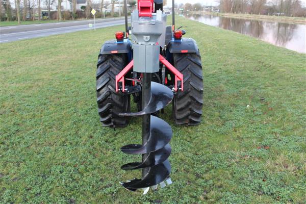 Grote foto kraffter grondboor frame hydraulisch agrarisch mechanisatie