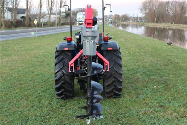 Grote foto kraffter grondboor frame hydraulisch agrarisch mechanisatie