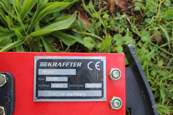 Grote foto kraffter hydraulische heggenschaar 150cm 180cm agrarisch mechanisatie