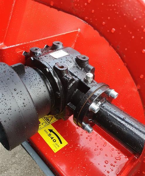 Grote foto kraffter klepelmaaier met opvangbak 1.20m agrarisch mechanisatie