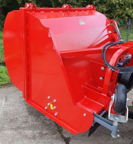 Grote foto kraffter klepelmaaier met opvangbak 1.60m agrarisch mechanisatie