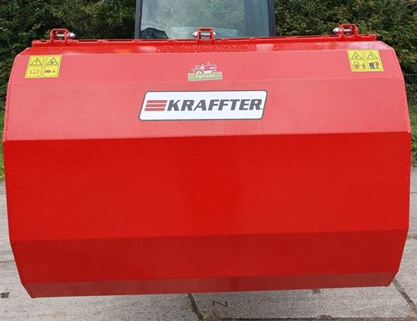 Grote foto kraffter klepelmaaier met opvangbak 1.60m agrarisch mechanisatie