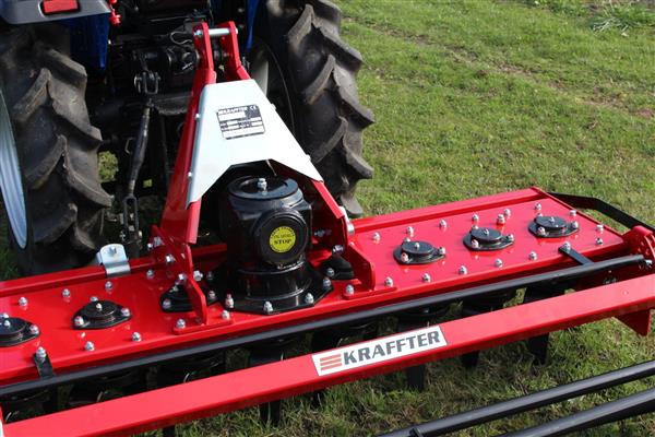 Grote foto kraffter rotoreg 130 met buisrol agrarisch mechanisatie