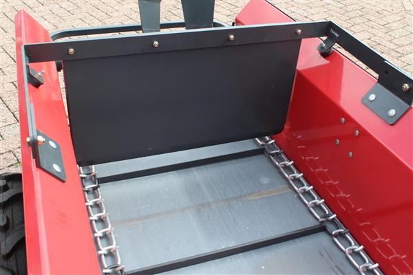 Grote foto mini mestverspreider wielaangedreven agrarisch mechanisatie