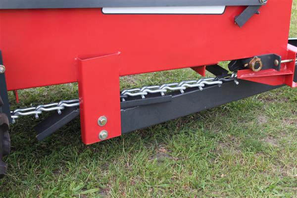 Grote foto mini mestverspreider wielaangedreven agrarisch mechanisatie