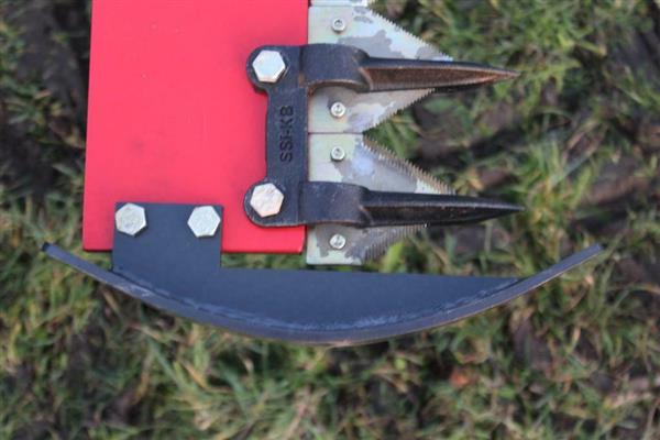Grote foto kraffter hydraulische heggenschaar 180cm shovel uitvoering agrarisch mechanisatie