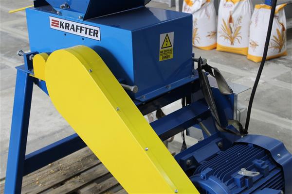 Grote foto kraffter graanpletter agrarisch mechanisatie