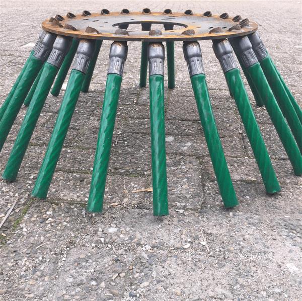 Grote foto kraffter losse onkruidborstel aftakas doe het zelf en verbouw gereedschappen en machines