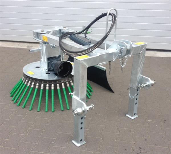 Grote foto aftakas aangedreven onkruidborstel doe het zelf en verbouw gereedschappen en machines