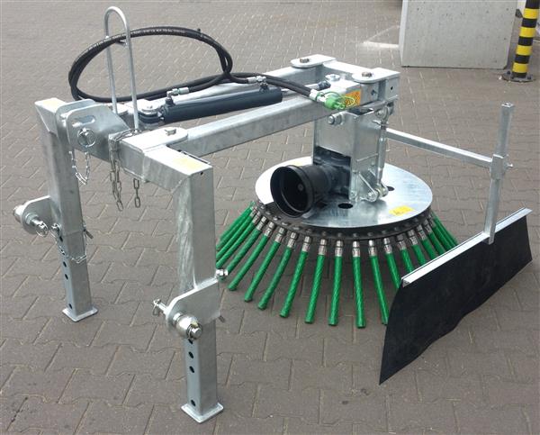 Grote foto aftakas aangedreven onkruidborstel doe het zelf en verbouw gereedschappen en machines