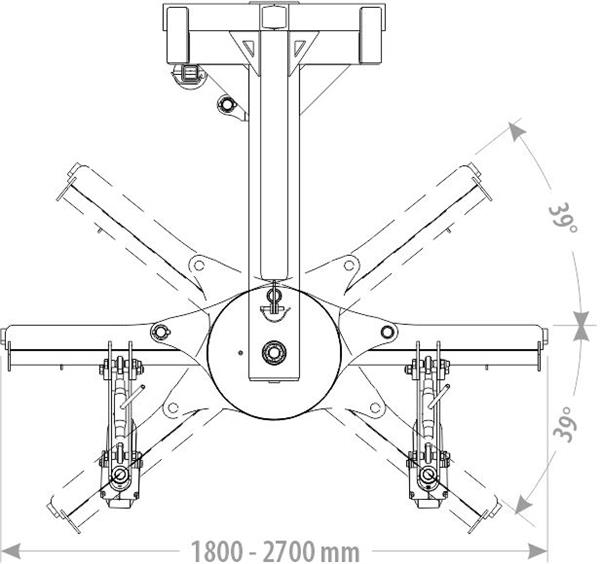 Grote foto kraffter grondschuif 1.80 2.70m medium agrarisch mechanisatie