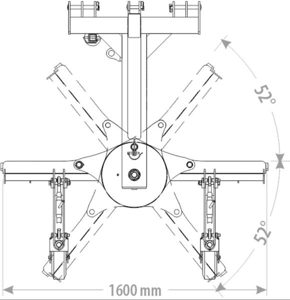 Grote foto kraffter grondschuif 160 licht agrarisch mechanisatie