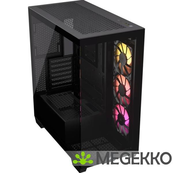 Grote foto corsair 3500x argb black computers en software behuizingen en kasten