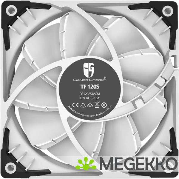 Grote foto deepcool tf120s white computers en software overige computers en software