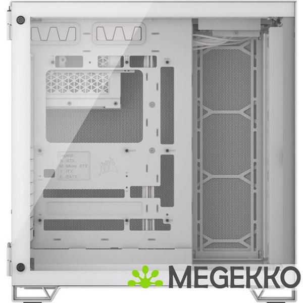 Grote foto corsair 6500d airflow white computers en software behuizingen en kasten