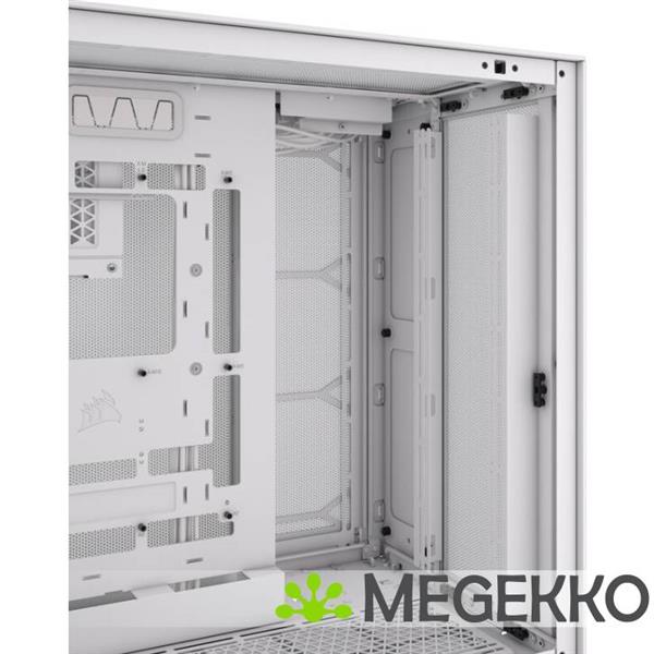 Grote foto corsair 6500d airflow white computers en software behuizingen en kasten