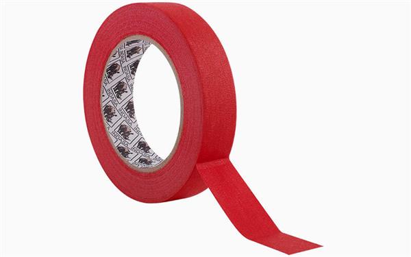 Grote foto indasa mte red afplaktape masking tape plakband 100 c hi temp assured performance masking tape doe het zelf en verbouw verven en sierpleisters